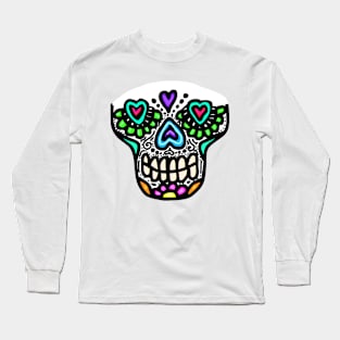 Day of the Dead Mask Long Sleeve T-Shirt